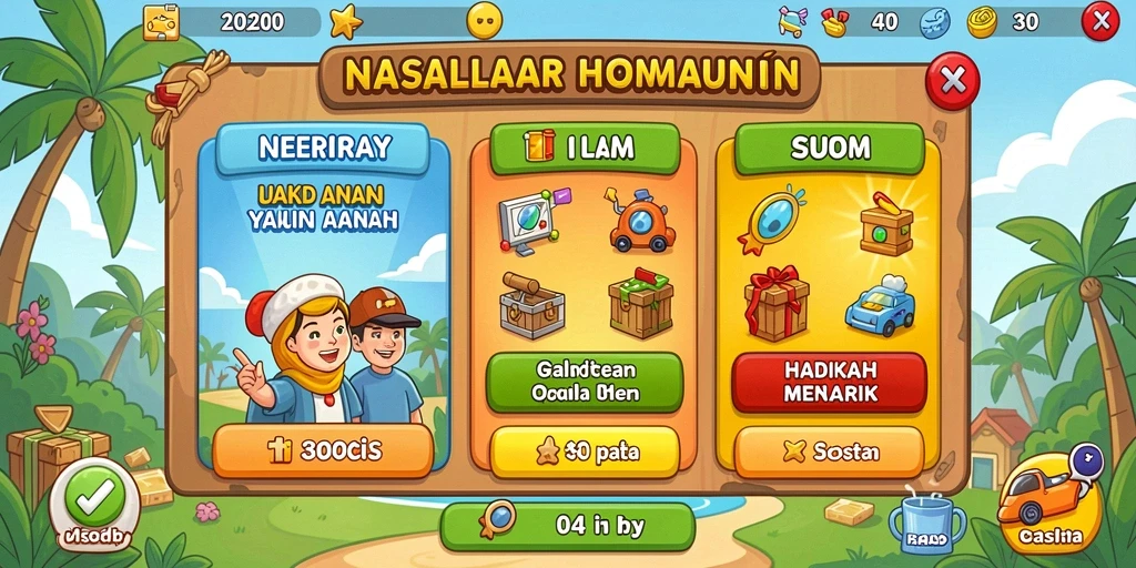 kkrp - Kombinasi grafis yang indah dengan efek suara yang menarik.